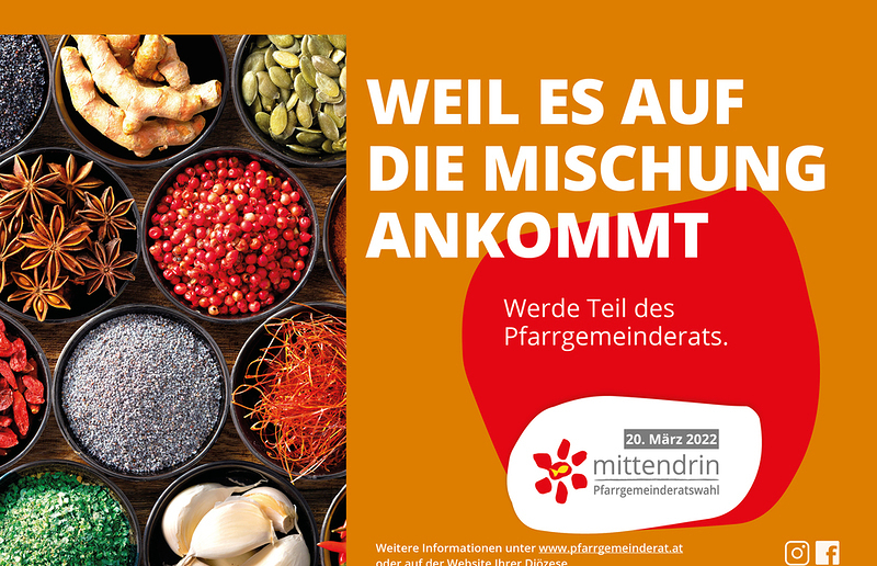 Die Pfarren in ganz Österreich befinden sich gerade mitten in den Vorbereitungen für die Wahl am 20. März. Ein besonders wichtiger Punkt dabei: die Suche nach KandidatInnen für den Pfarrgemeinderat.