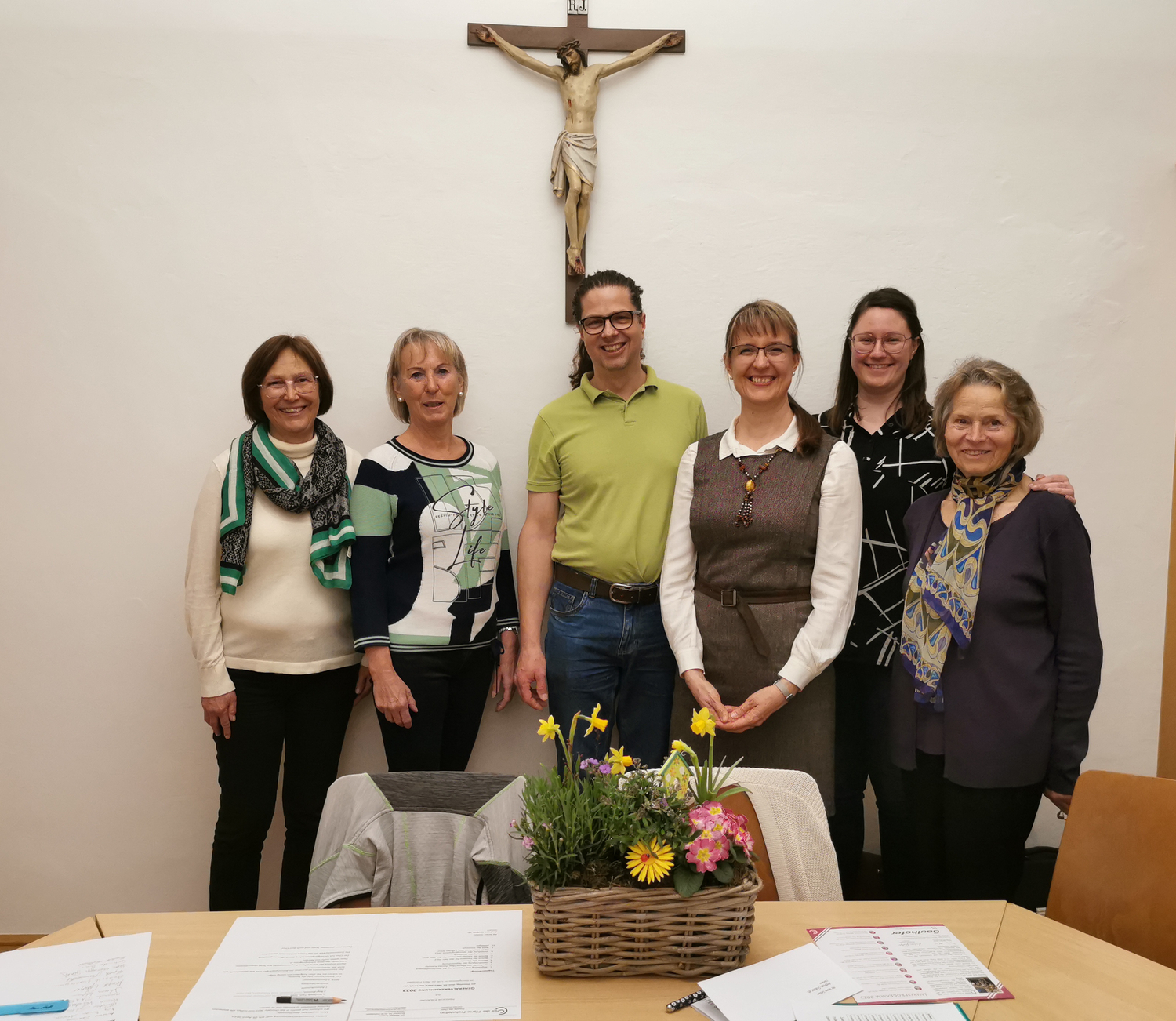 Wiederwahl / Chor der Pfarre Frohnleiten Vorstand