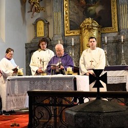 Kanonikus Fritz Trstnjak und das heutige liturgische Team