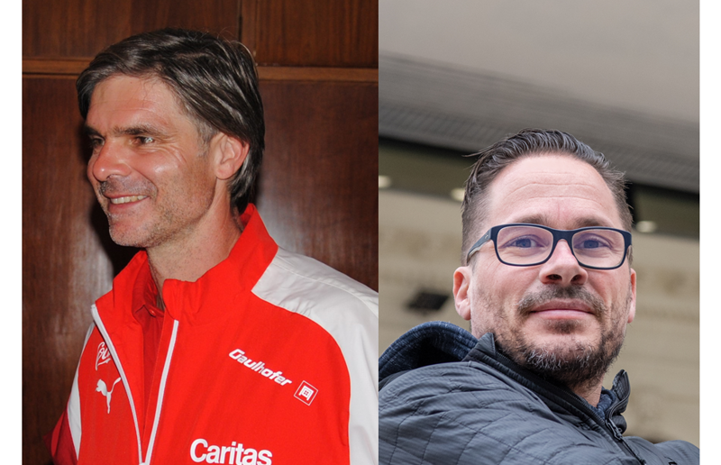 Gilbert Prilasnig (l.) und Walter Iber